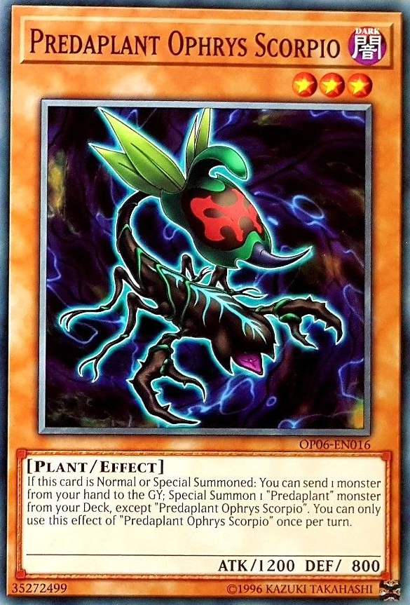 Predaplant Ophrys Scorpio [OP06-EN016] Common - PCA Designer Toys