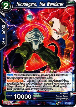 Hirudegarn, the Wanderer (BT4-038) [Colossal Warfare] - PCA Designer Toys
