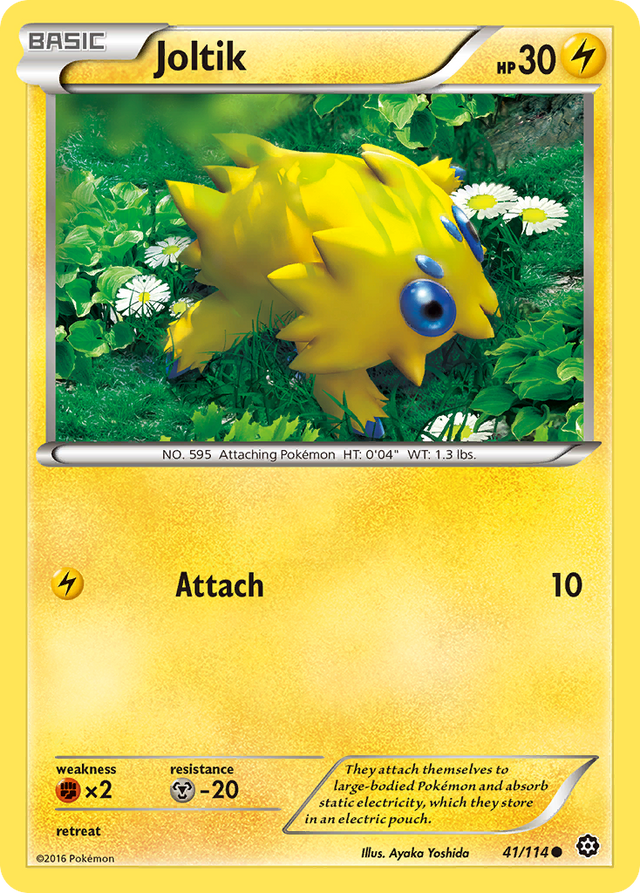 Joltik (41/114) [XY: Steam Siege] - PCA Designer Toys