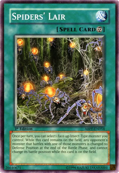 Spiders' Lair [ABPF-EN054] Common - PCA Designer Toys