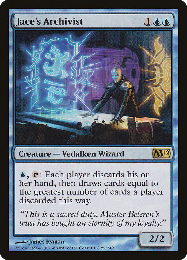 Jace's Archivist [Magic 2012] - PCA Designer Toys