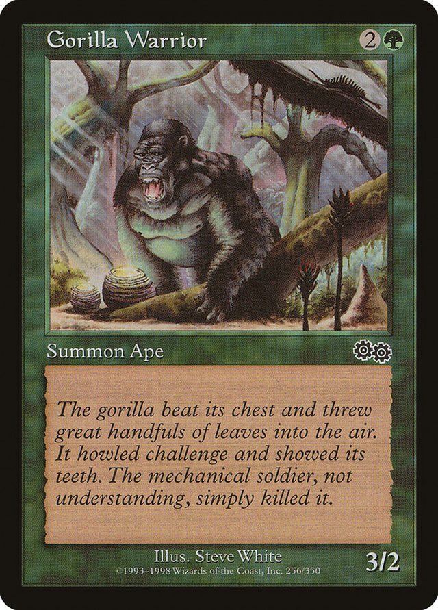 Gorilla Warrior [Urza's Saga] - PCA Designer Toys