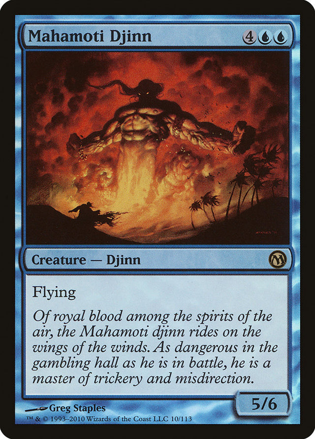 Mahamoti Djinn [Duels of the Planeswalkers] - PCA Designer Toys