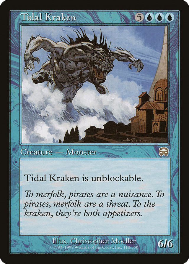 Tidal Kraken [Mercadian Masques] - PCA Designer Toys