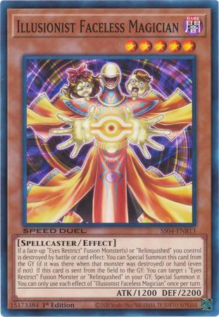 Illusionist Faceless Magician [SS04-ENB13] Common - PCA Designer Toys