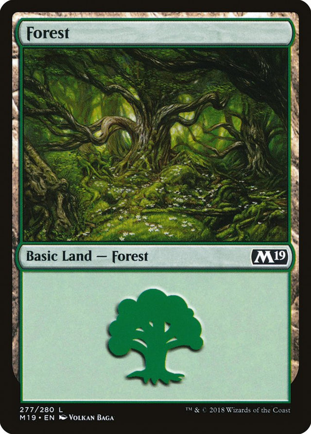 Forest (277) [Core Set 2019] - PCA Designer Toys