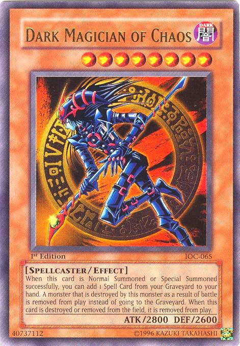 Dark Magician of Chaos [IOC-065] Ultra Rare - PCA Designer Toys