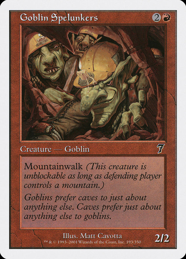 Goblin Spelunkers [Seventh Edition] - PCA Designer Toys