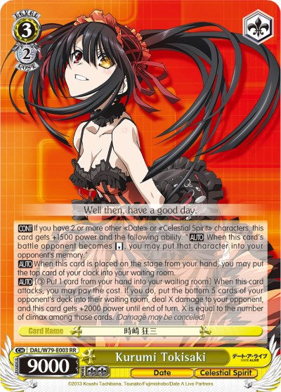 Kurumi Tokisaki (DAL/W79-E003 RR) [Date A Live] - PCA Designer Toys