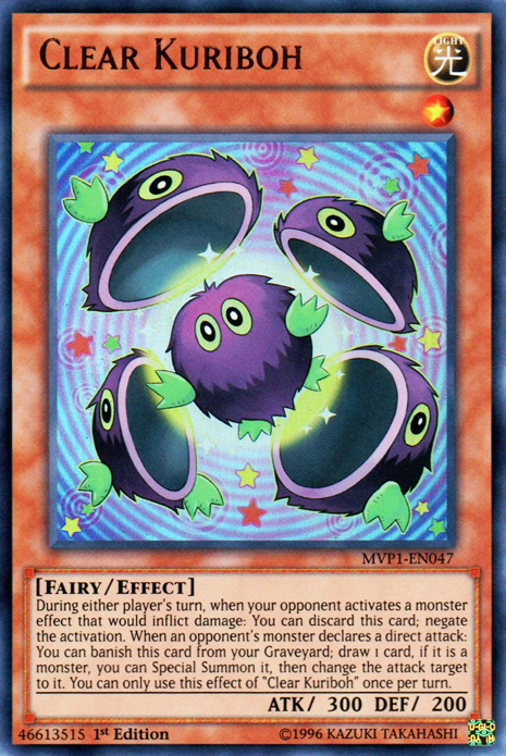 Clear Kuriboh [MVP1-EN047] Ultra Rare - PCA Designer Toys