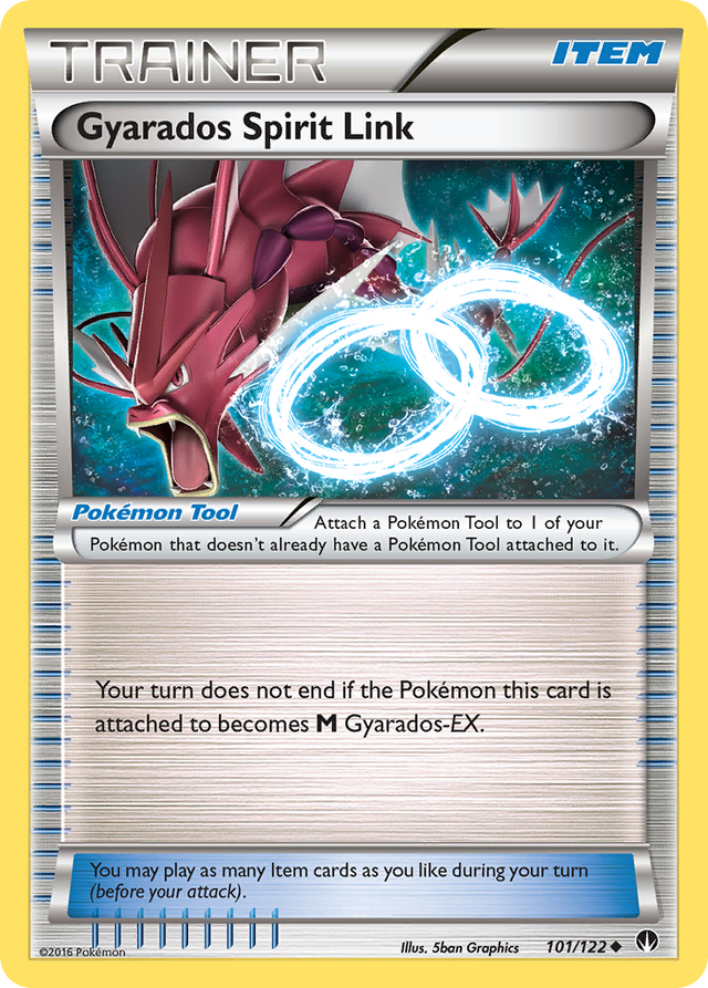 Gyarados Spirit Link (101/122) [XY: BREAKpoint] - PCA Designer Toys