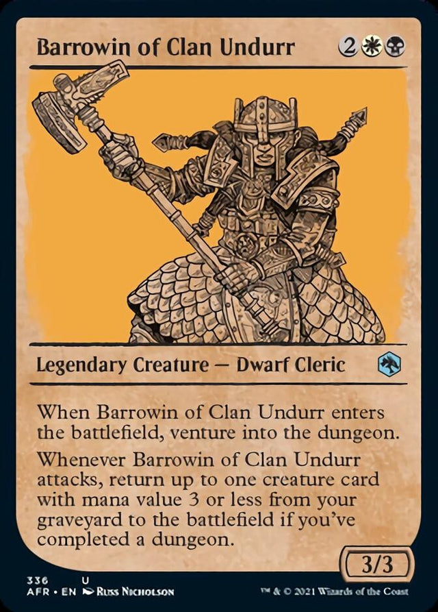 Barrowin of Clan Undurr (Showcase) [Dungeons & Dragons: Adventures in the Forgotten Realms] - PCA Designer Toys