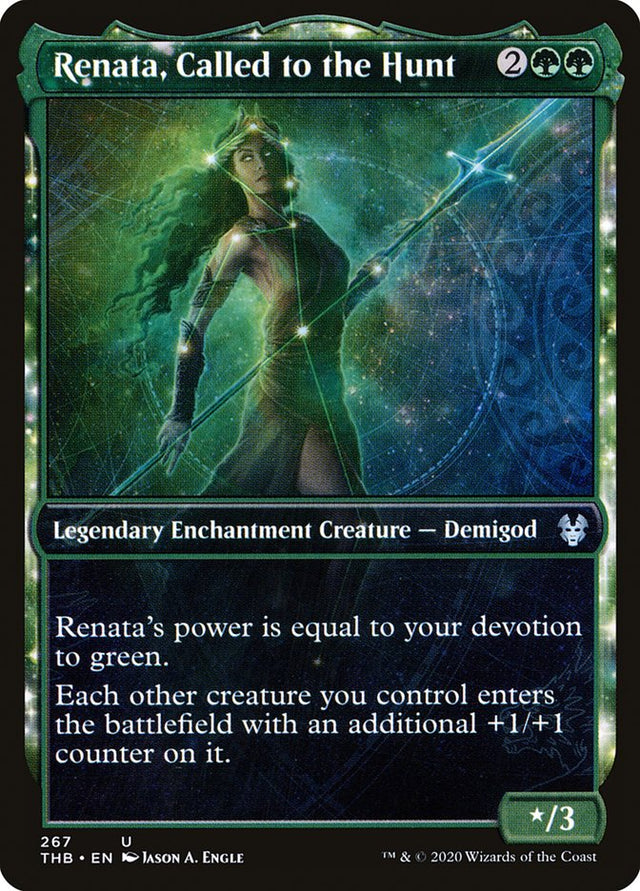 Renata, Called to the Hunt (Showcase) [Theros Beyond Death] - PCA Designer Toys