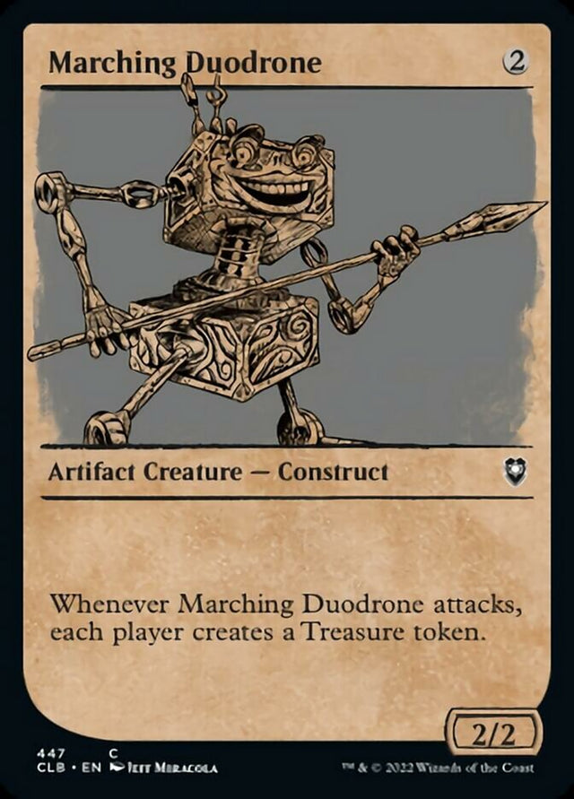 Marching Duodrone (Showcase) [Commander Legends: Battle for Baldur's Gate] - PCA Designer Toys