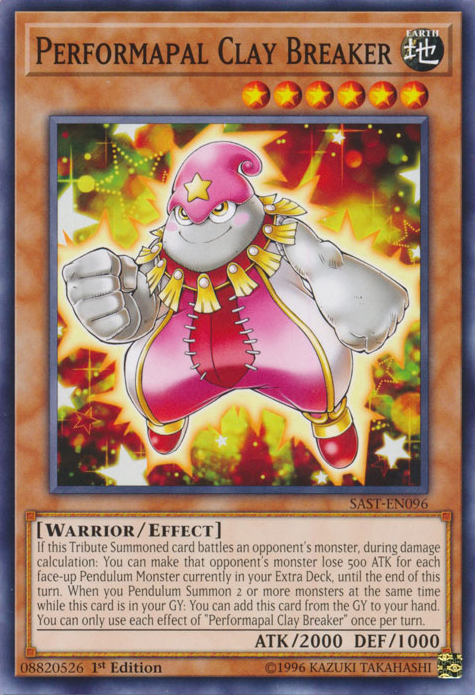 Performapal Clay Breaker [SAST-EN096] Common - PCA Designer Toys
