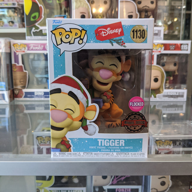 Tigger Christmas (flocked) Pop!