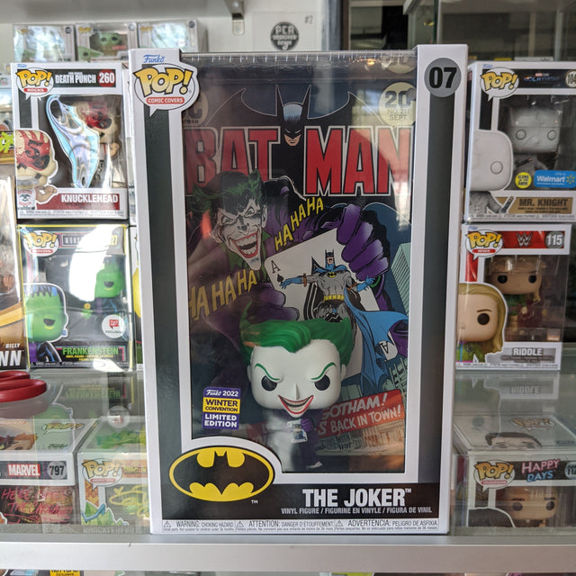 The Joker Winter Convention Comic Cover Pop!