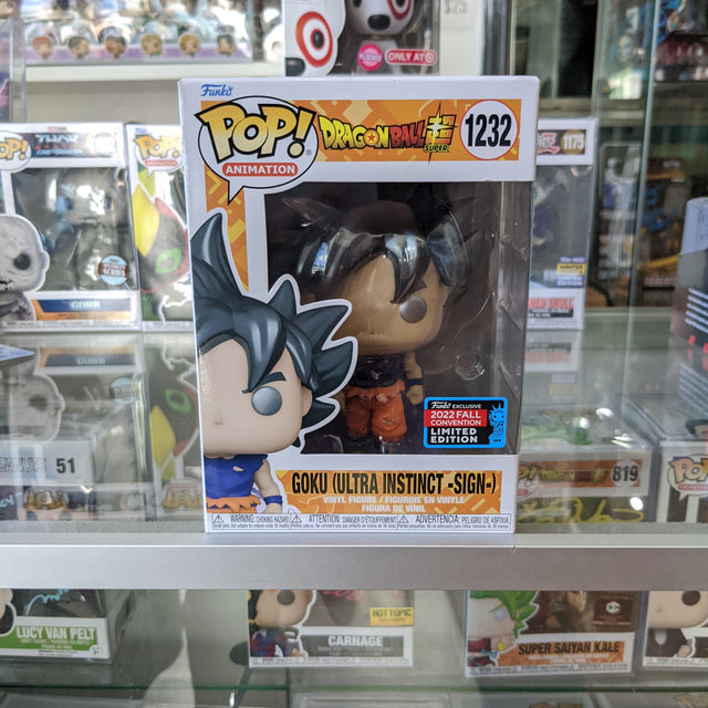 Goku (ultra-instinct -sign-) fall convention 2022 Pop!