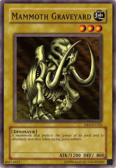 Mammoth Graveyard [DB1-EN105] Common - PCA Designer Toys