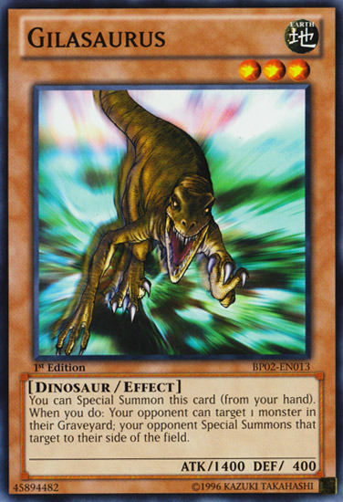 Gilasaurus [BP02-EN013] Mosaic Rare - PCA Designer Toys
