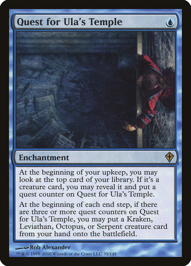 Quest for Ula's Temple [Worldwake] - PCA Designer Toys
