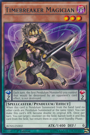 Timebreaker Magician [BOSH-EN002] Rare - PCA Designer Toys
