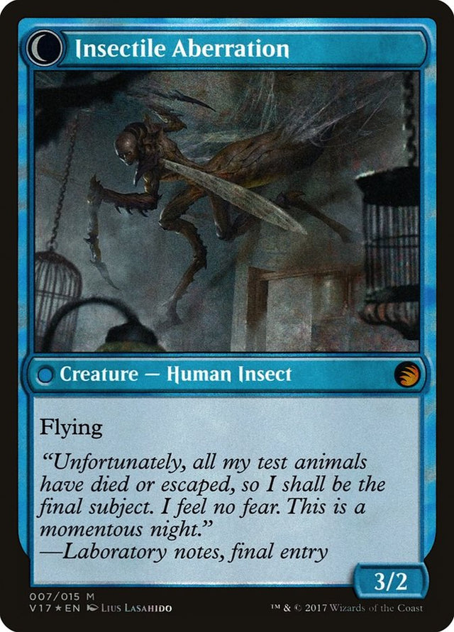 Delver of Secrets // Insectile Aberration [From the Vault: Transform] - PCA Designer Toys
