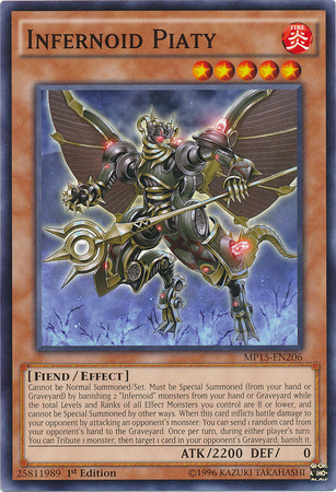 Infernoid Piaty [MP15-EN206] Common - PCA Designer Toys