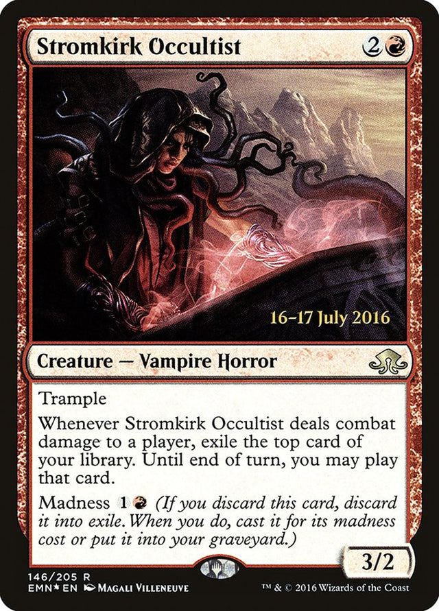 Stromkirk Occultist [Eldritch Moon Prerelease Promos] - PCA Designer Toys