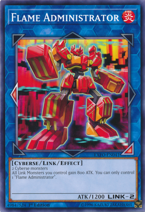 Flame Administrator [EXFO-EN041] Common - PCA Designer Toys