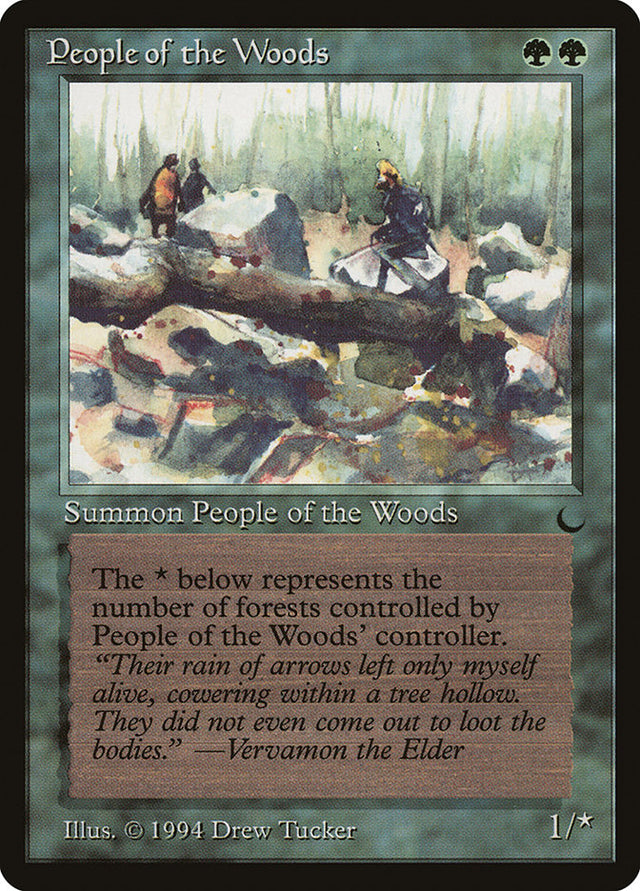 People of the Woods [The Dark] - PCA Designer Toys