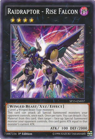 Raidraptor - Rise Falcon [SP15-EN037] Common - PCA Designer Toys