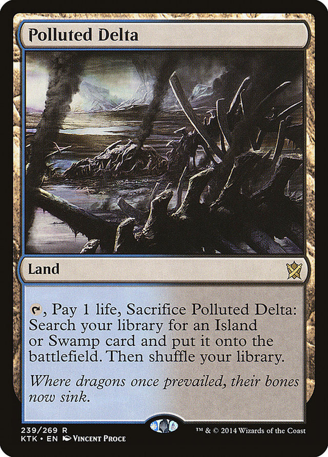 Polluted Delta [Khans of Tarkir] - PCA Designer Toys