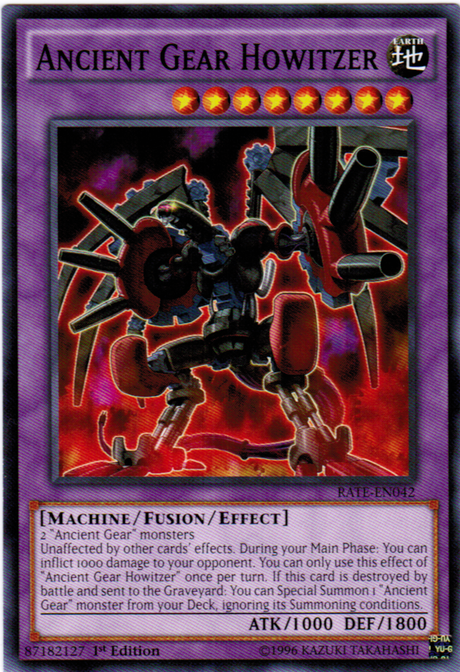 Ancient Gear Howitzer [RATE-EN042] Common - PCA Designer Toys