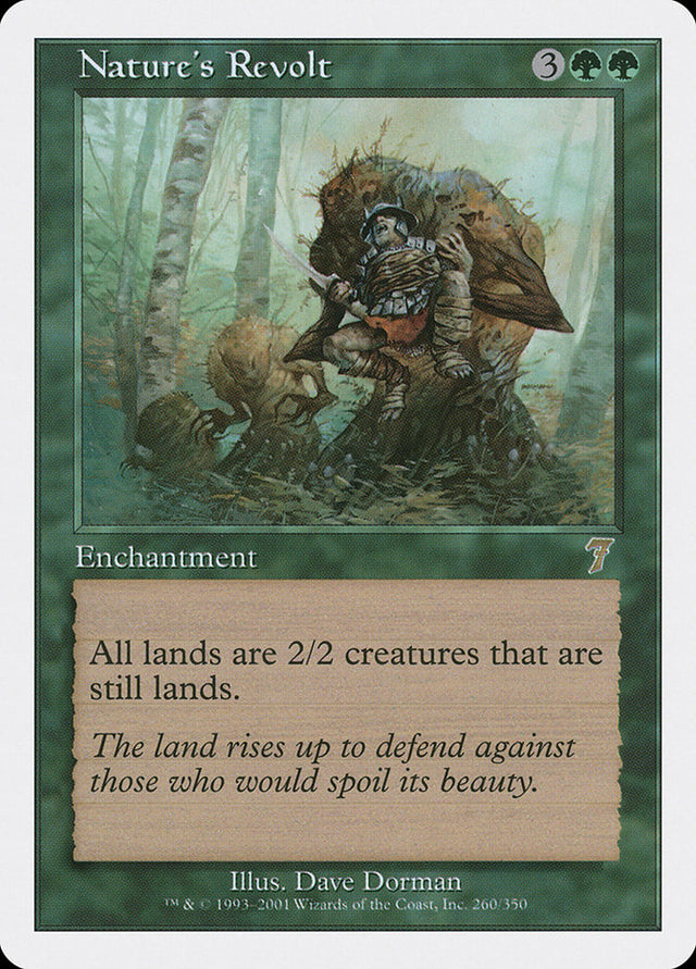 Nature's Revolt [Seventh Edition] - PCA Designer Toys