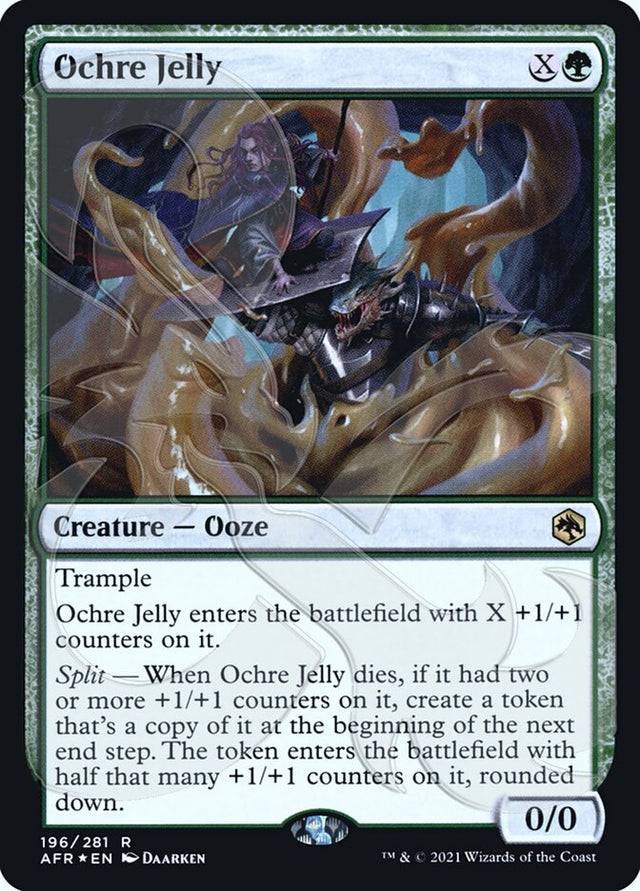 Ochre Jelly (Ampersand Promo) [Dungeons & Dragons: Adventures in the Forgotten Realms Promos] - PCA Designer Toys