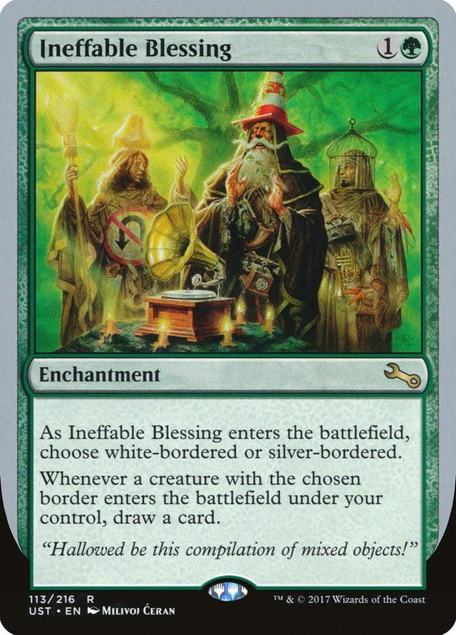 Ineffable Blessing ("choose white-bordered or silver-bordered") [Unstable] - PCA Designer Toys