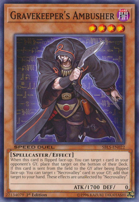 Gravekeeper's Ambusher [SBLS-EN022] Common - PCA Designer Toys