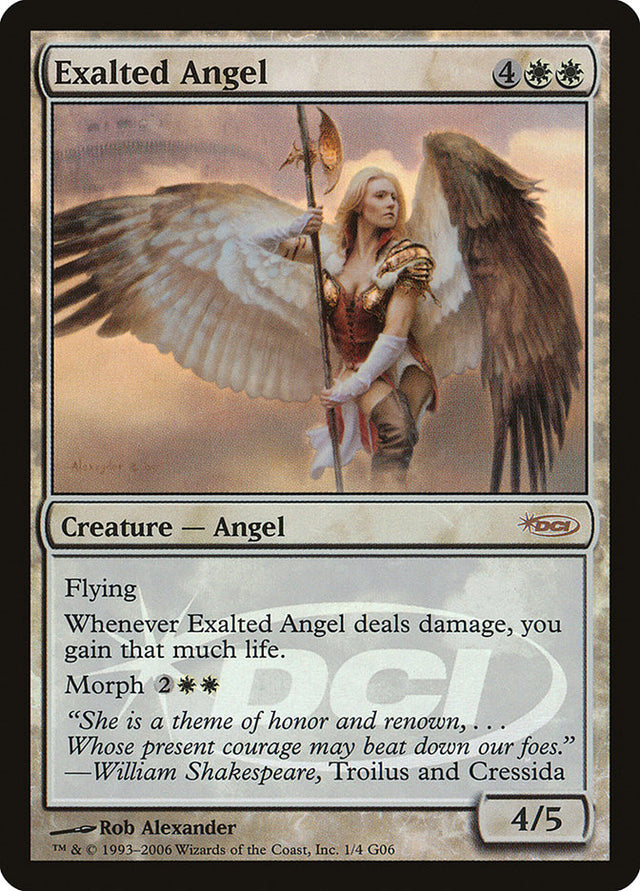 Exalted Angel [Judge Gift Cards 2006] - PCA Designer Toys