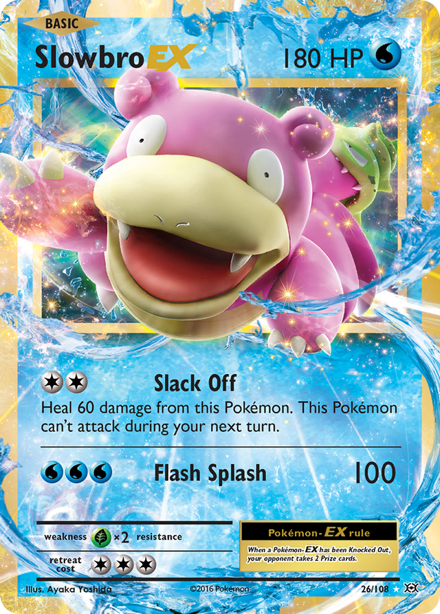 Slowbro EX (26/108) [XY: Evolutions] - PCA Designer Toys