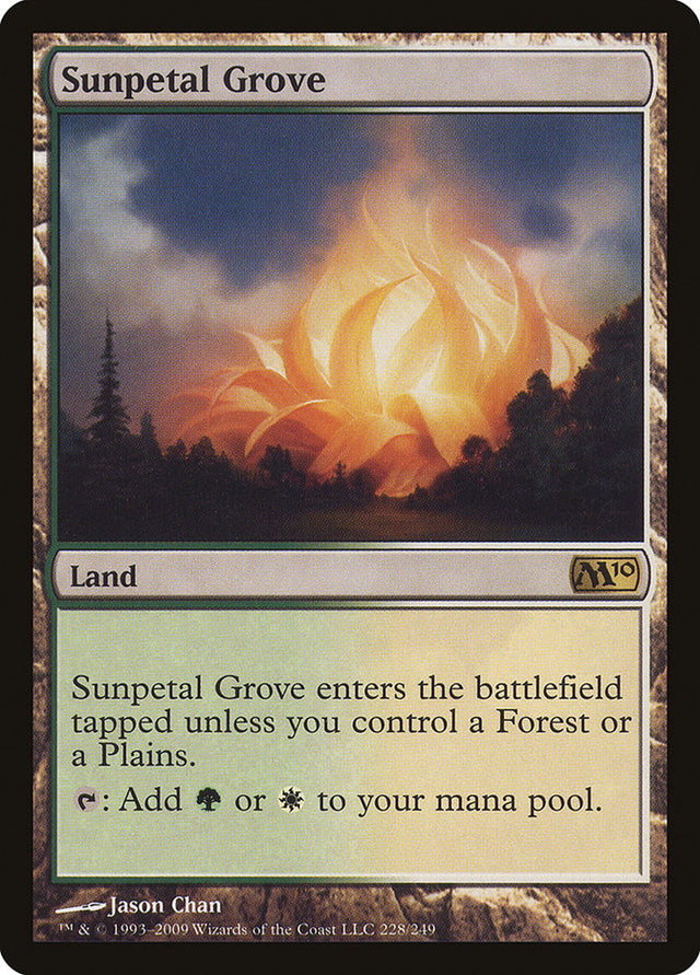 Sunpetal Grove [Magic 2010] - PCA Designer Toys