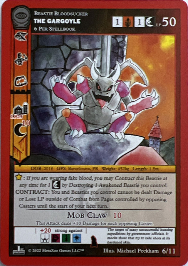 The Gargoyle [Seance: First Edition Release Event Deck] - PCA Designer Toys