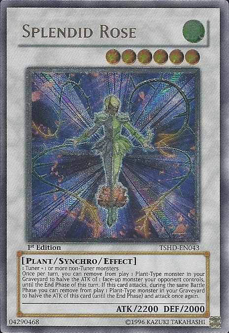 Splendid Rose [TSHD-EN043] Ultimate Rare - PCA Designer Toys