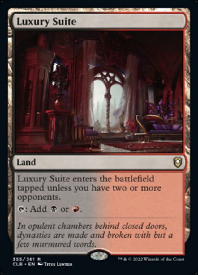 Luxury Suite [Commander Legends: Battle for Baldur's Gate] - PCA Designer Toys