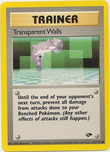 Transparent Walls (125/132) [Gym Challenge Unlimited] - PCA Designer Toys