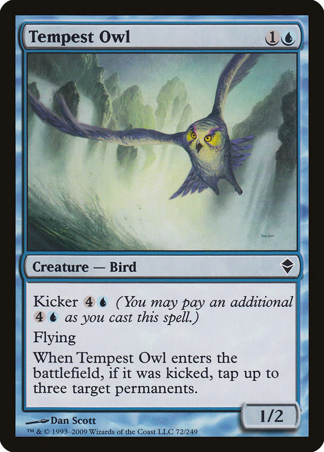 Tempest Owl [Zendikar] - PCA Designer Toys