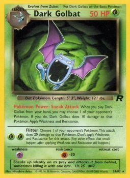 Dark Golbat (24/82) [Team Rocket Unlimited] - PCA Designer Toys
