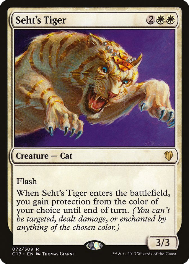 Seht's Tiger [Commander 2017] - PCA Designer Toys