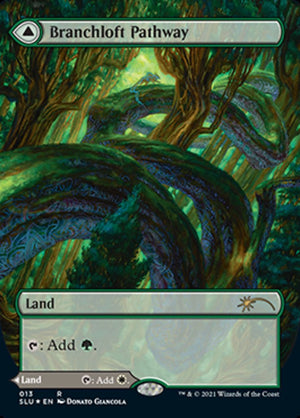 Branchloft Pathway // Boulderloft Pathway (Borderless) [Secret Lair: Ultimate Edition 2] - PCA Designer Toys