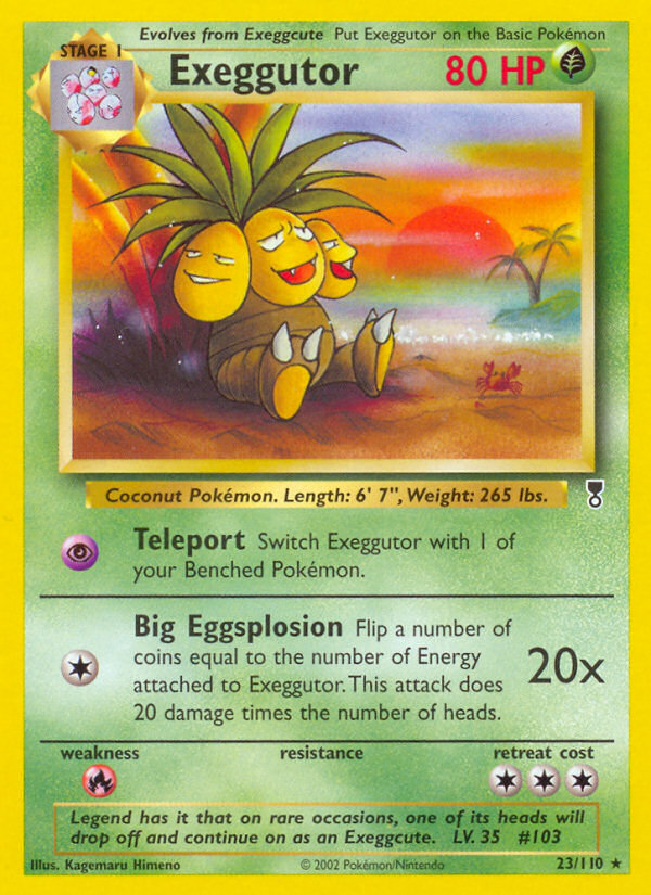 Exeggutor (23/110) [Legendary Collection] - PCA Designer Toys